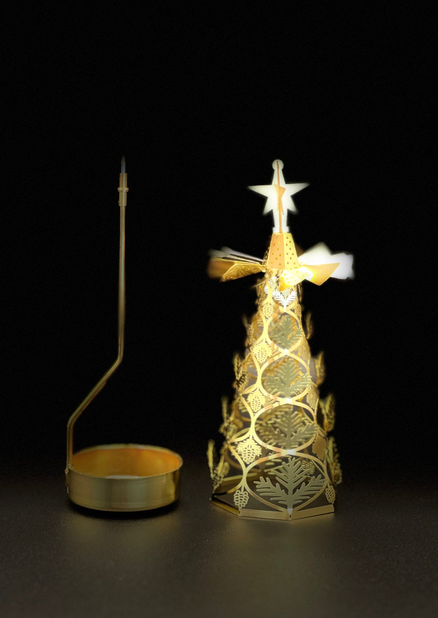 Candle Carousel - The Leaves Christmas Tree