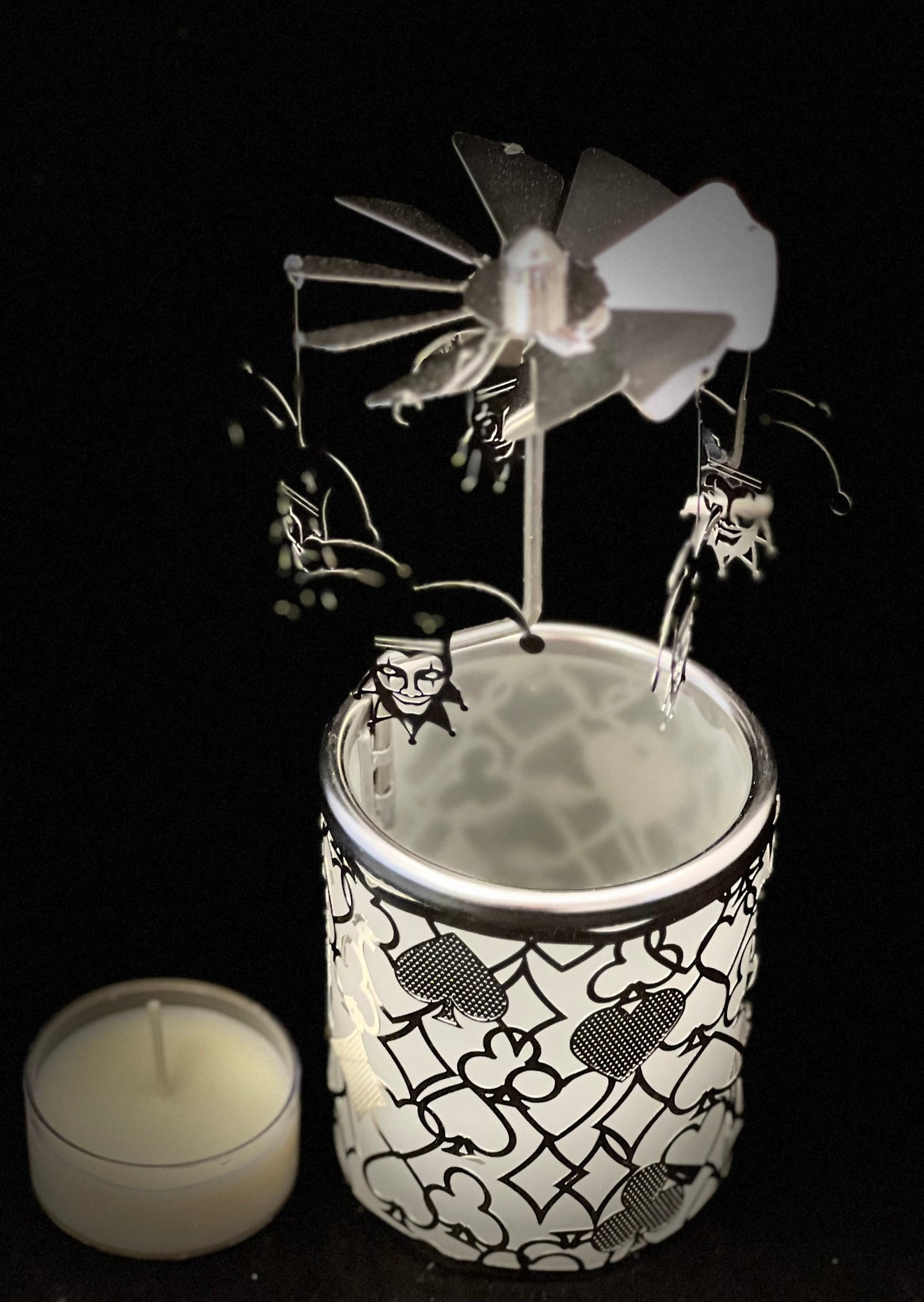 Candle Carousel - The Pixilated Joker