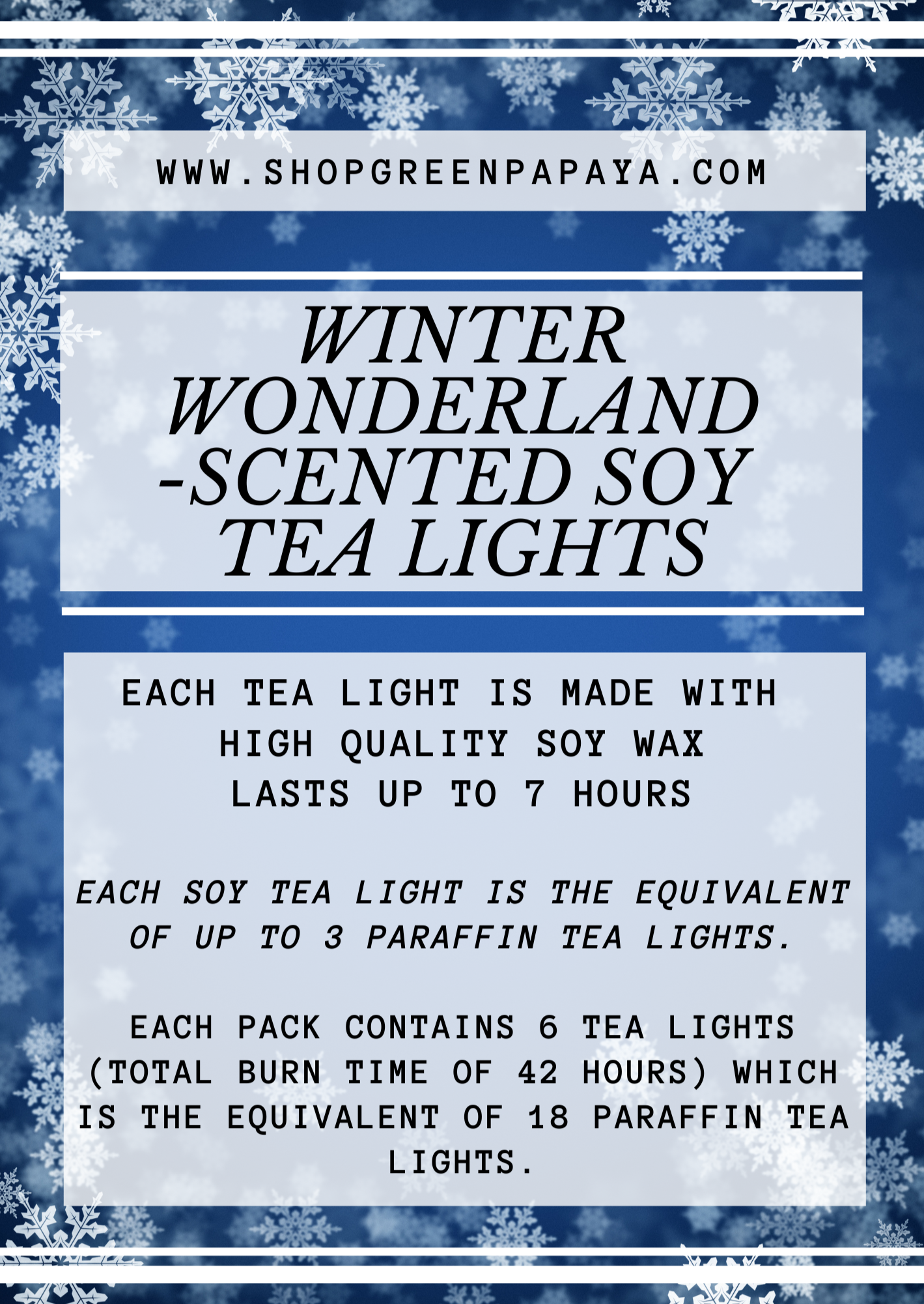 WINTER WONDERLAND - TL