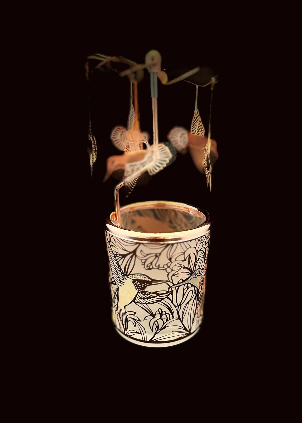 Candle Carousel - The Beautiful Hummingbirds
