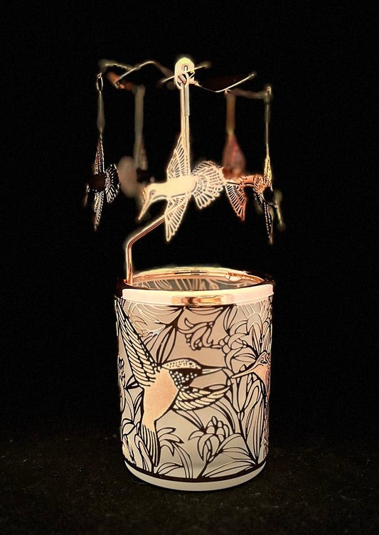 Candle Carousel - The Beautiful Hummingbirds