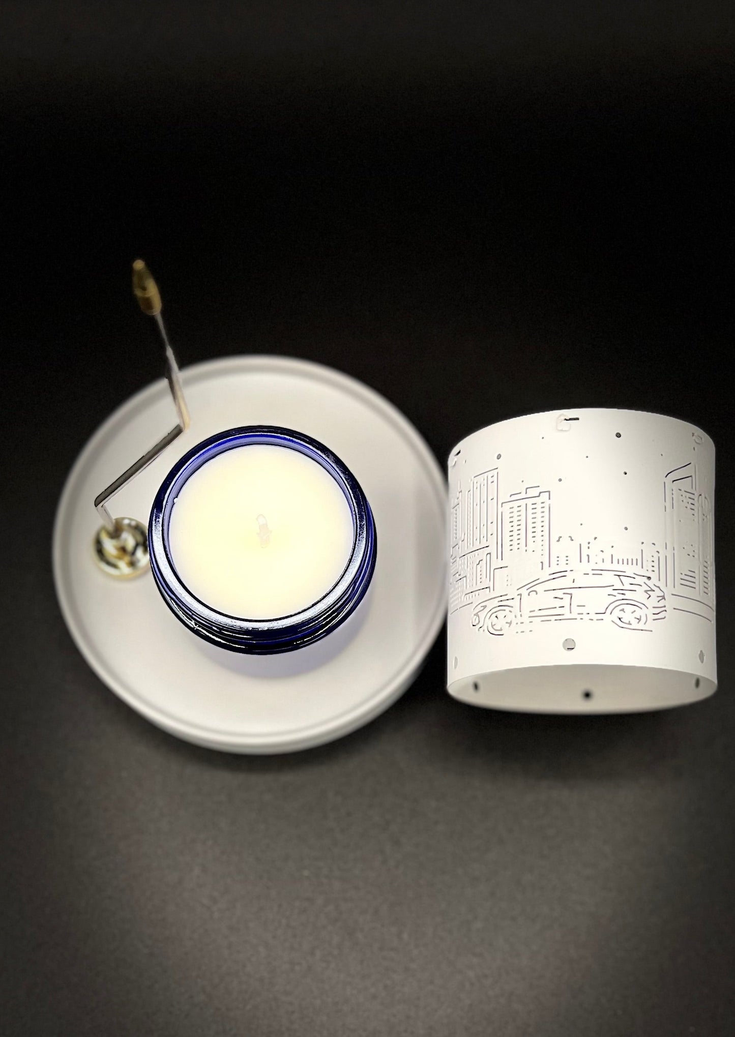 Candle Carousel - The City Scape