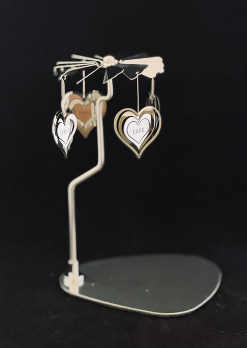 Candle Carousel - The Love Hearts