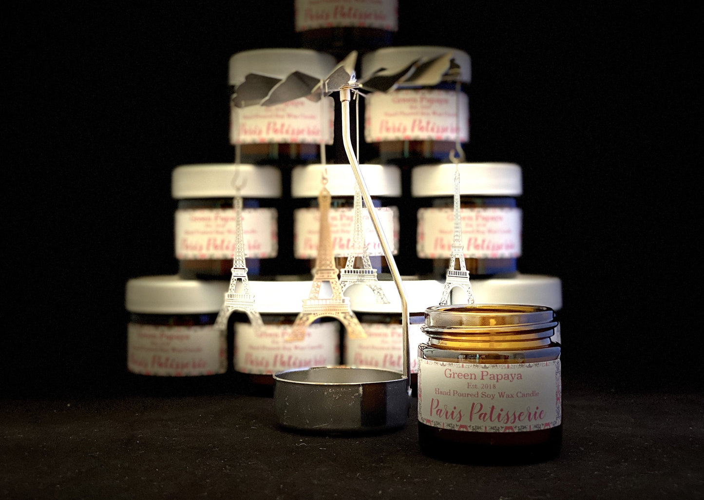 Candle Carousel - The Eiffel Tower