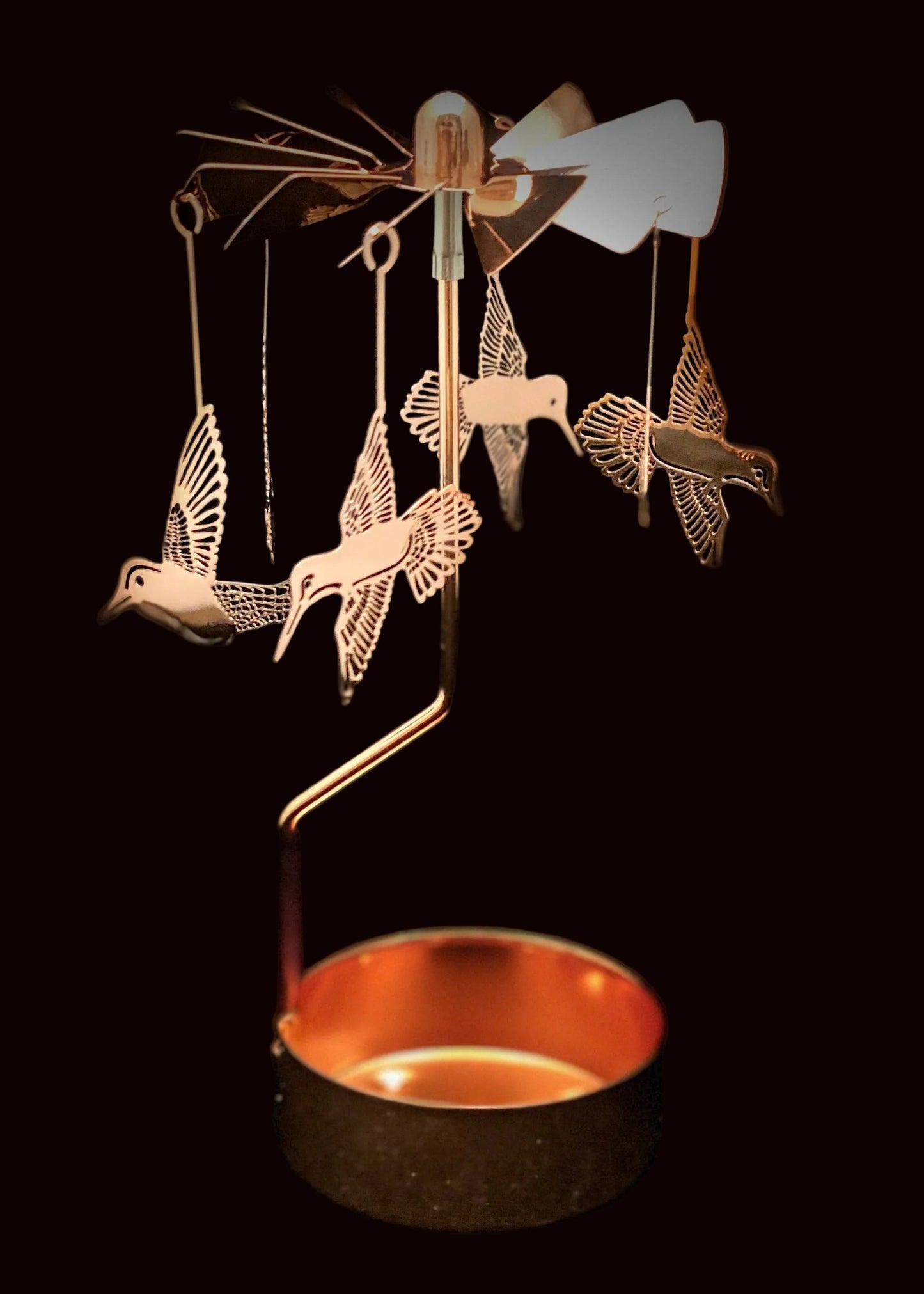 Candle Carousel - The Zippy Hummingbirds