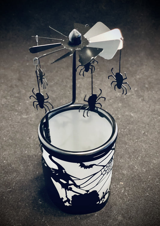 Candle Carousel - The Dangling Spiders