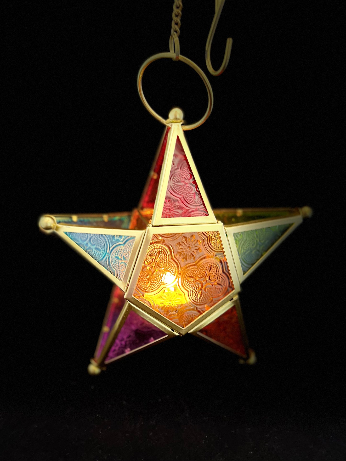 Tealight Holder - Hanging Star