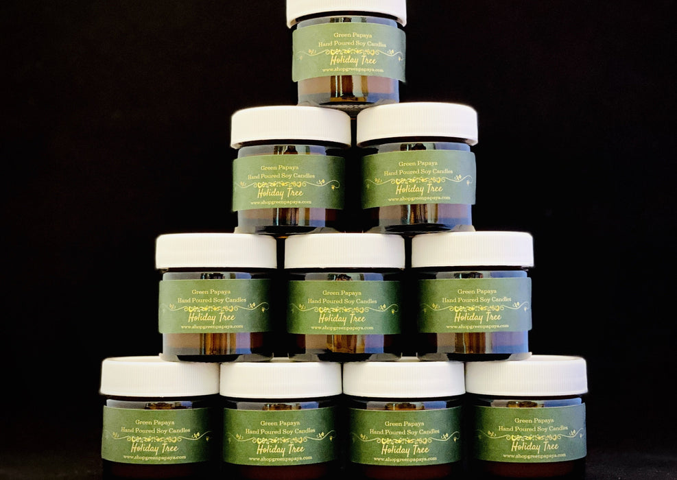 Holiday Tree Candle