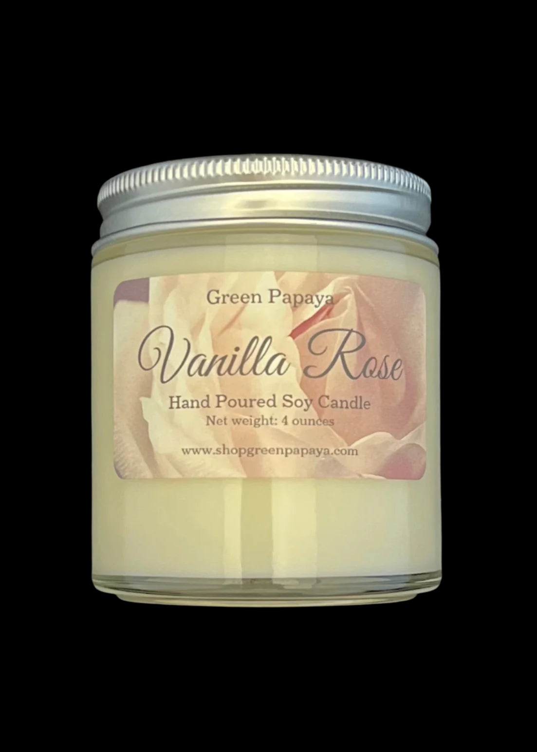 Vanilla Rose Scented Candle (NEW!)