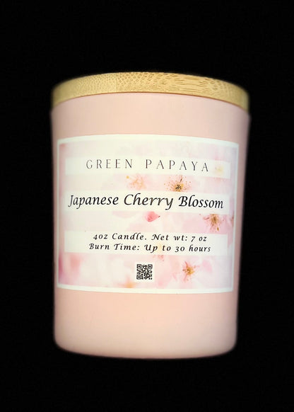 Japanese Cherry Blossom Scented Candle