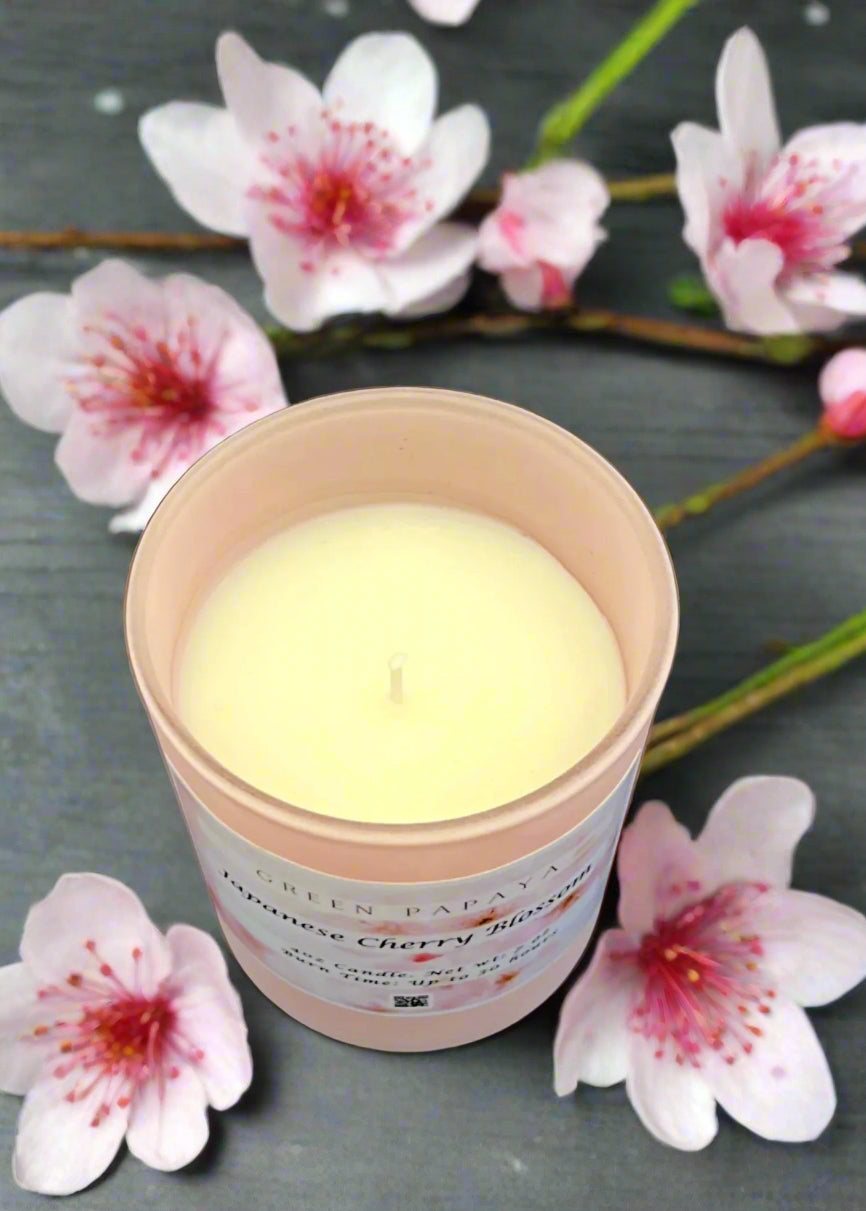 Japanese Cherry Blossom Scented Candle