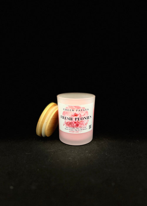 Fresh Peonies Scented Candle (NEW!)