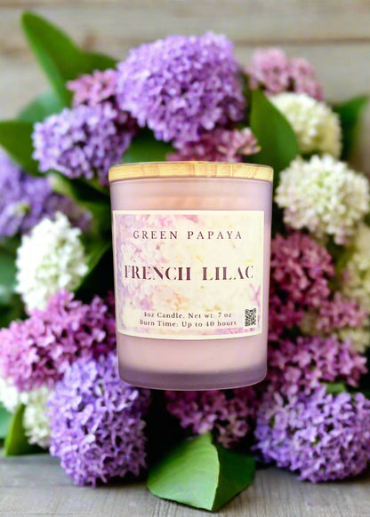 French Lilac Scented Candle