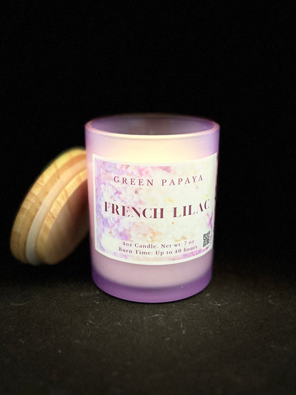 French Lilac Scented Candle