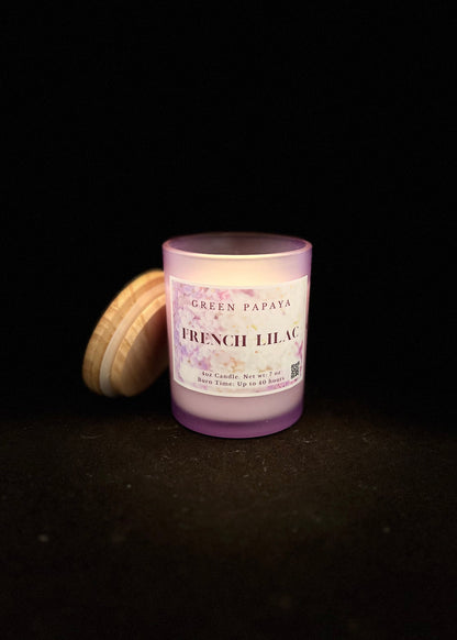 French Lilac Scented Candle