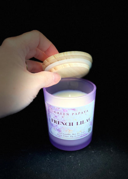 French Lilac Scented Candle