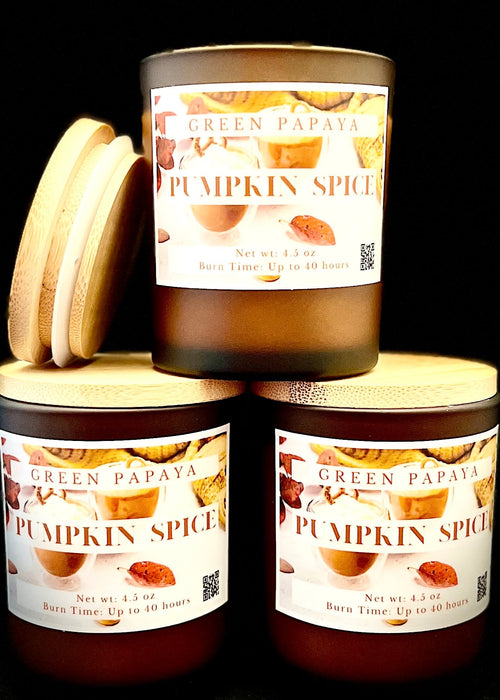 Pumpkin Spice Scented Candle (NEW!)