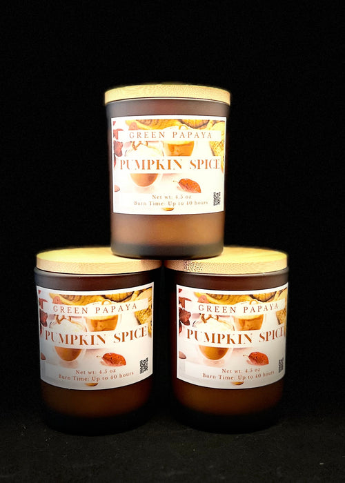 Pumpkin Spice Scented Candle (NEW!)
