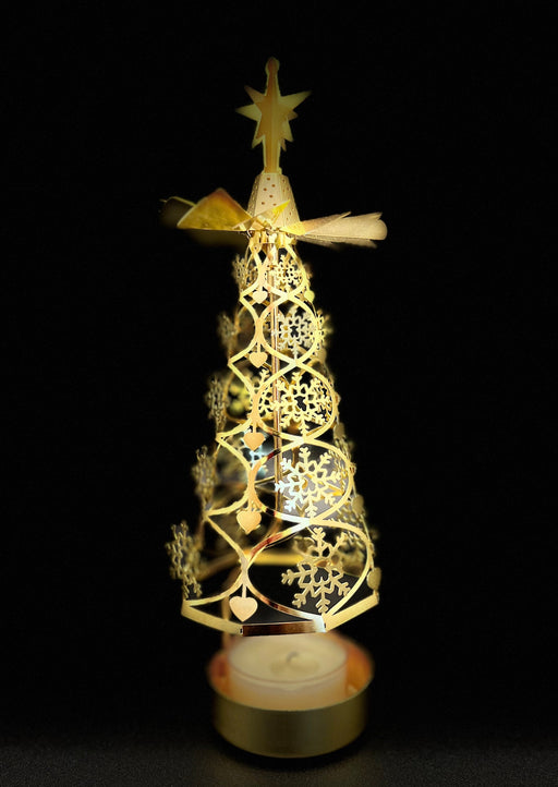 Candle Carousel - The Snow Christmas Tree