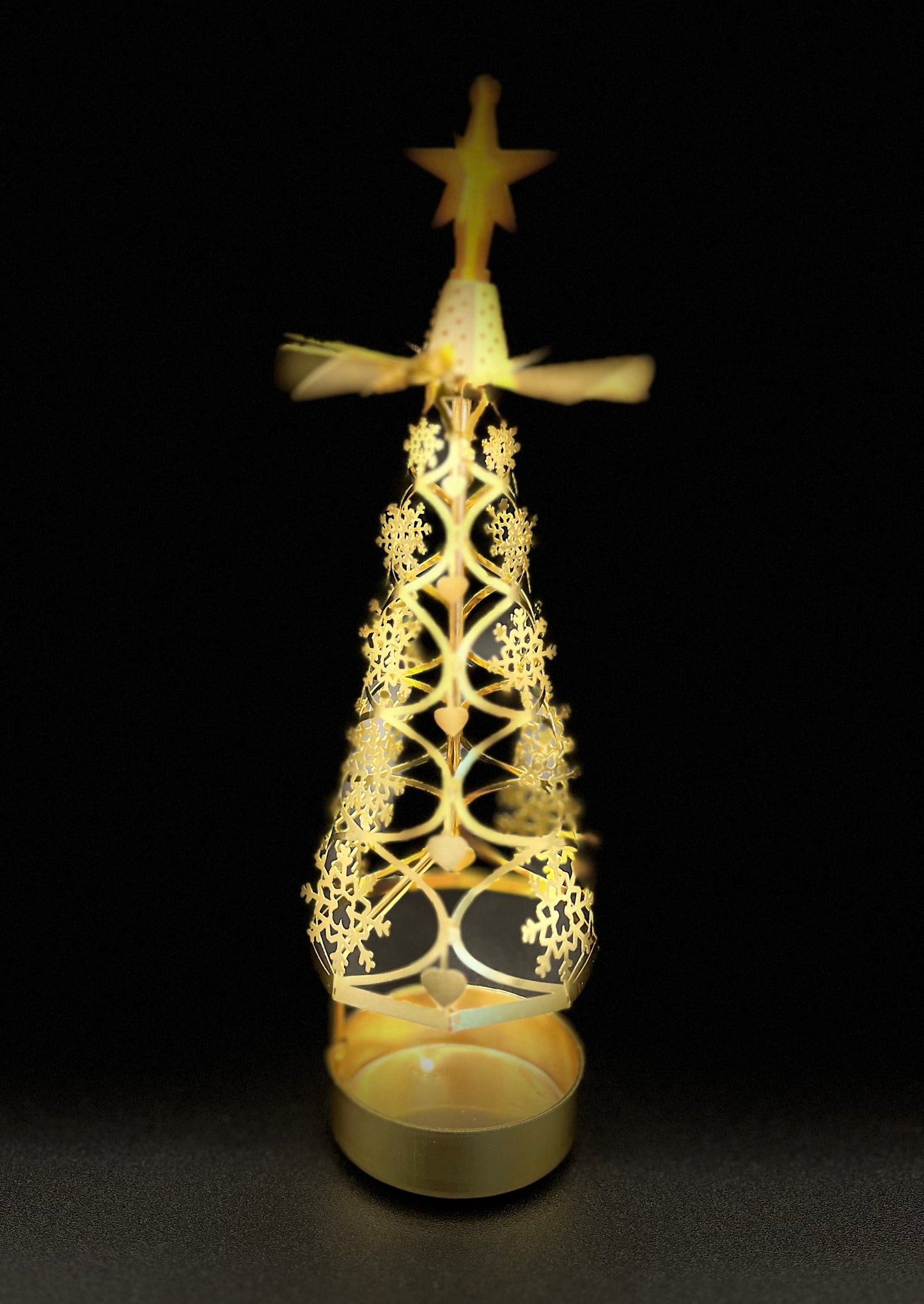 Candle Carousel - The Snow Christmas Tree
