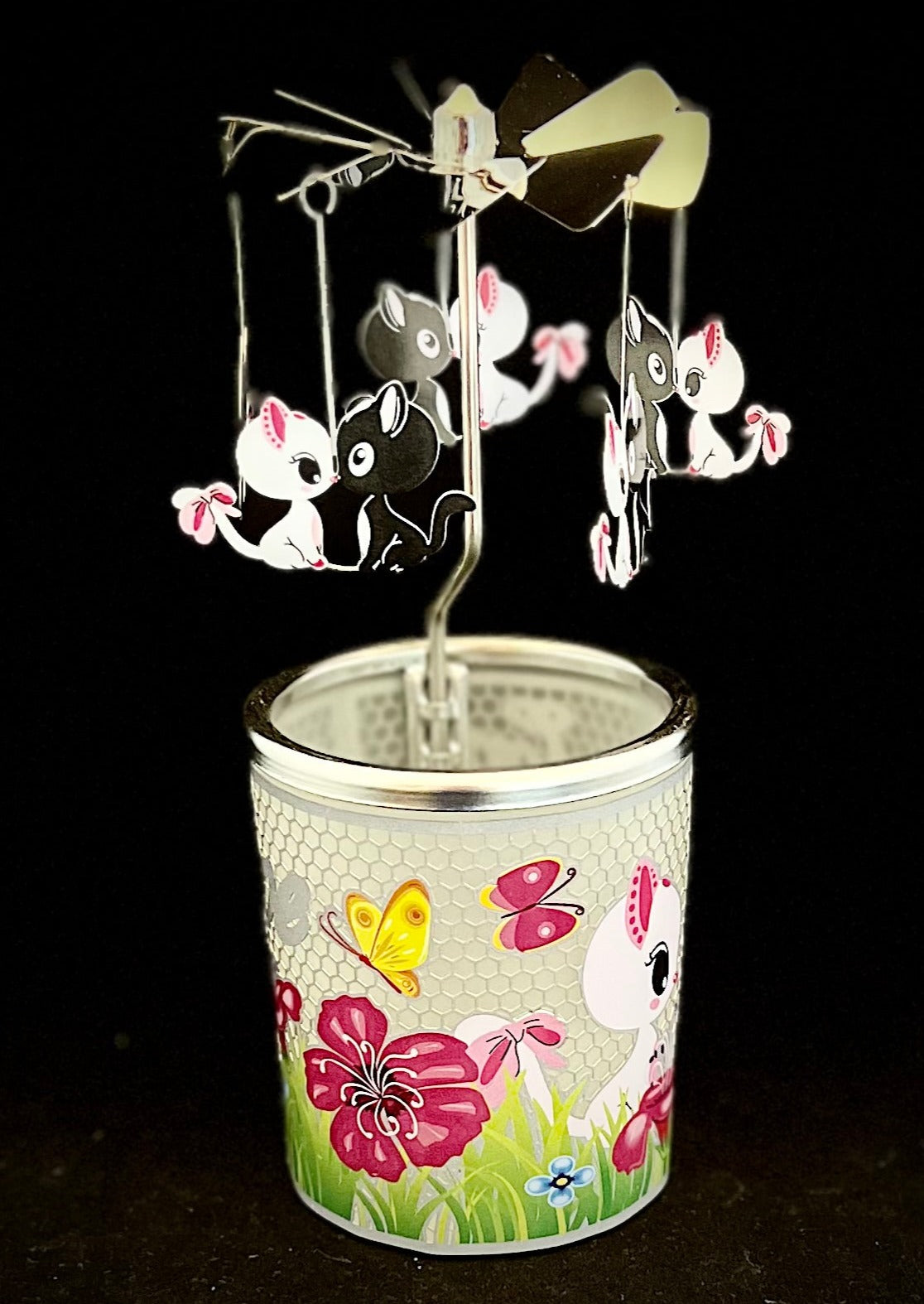 Candle Carousel - The Kittens in the Garden