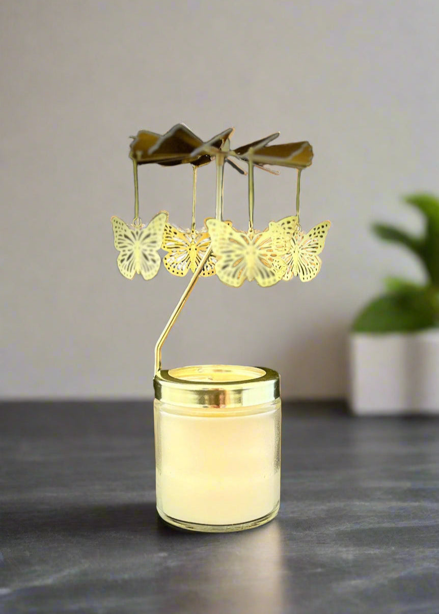 Candle Carousel - The Monarch Butterflies Small