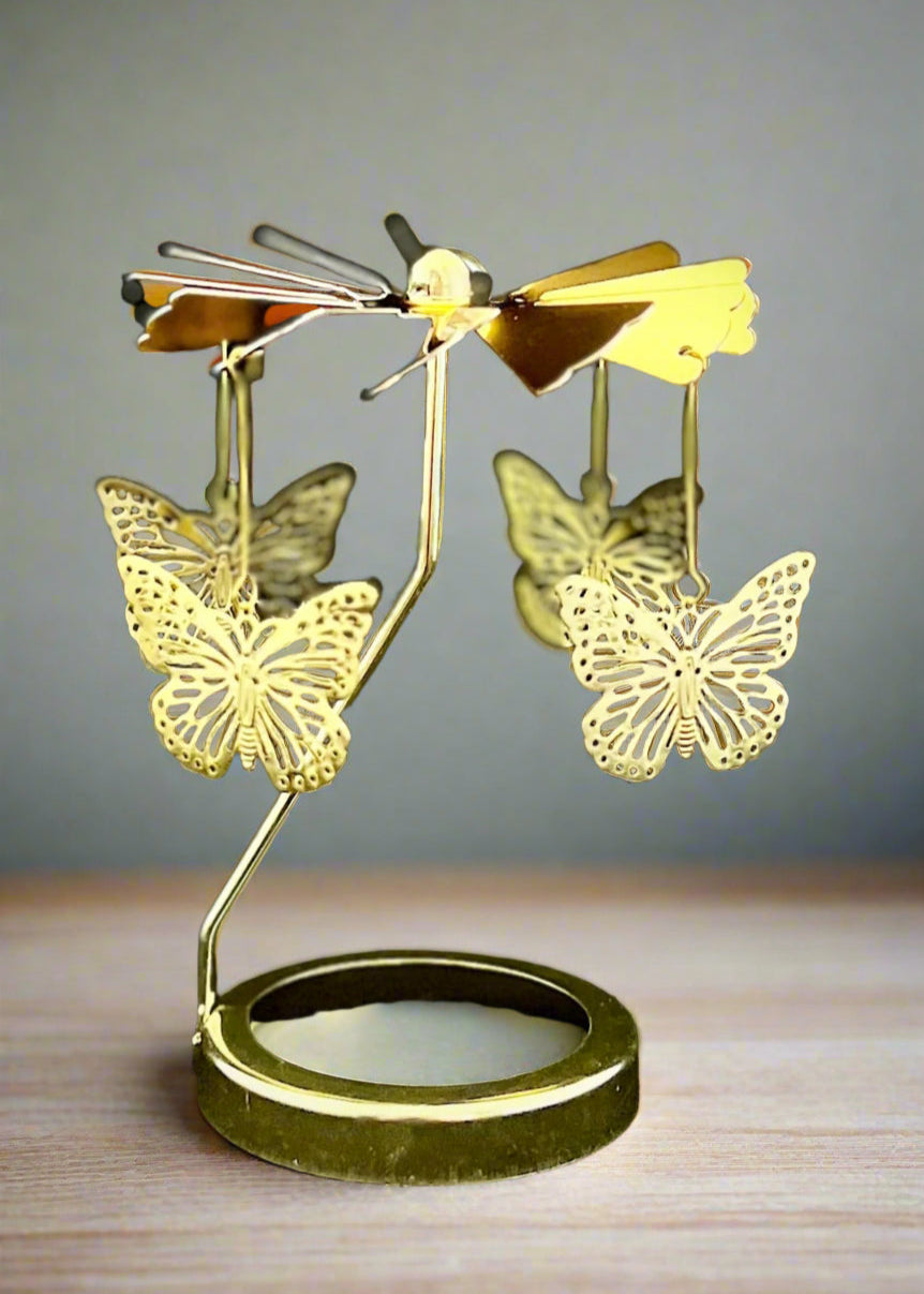 Candle Carousel - The Monarch Butterflies Small