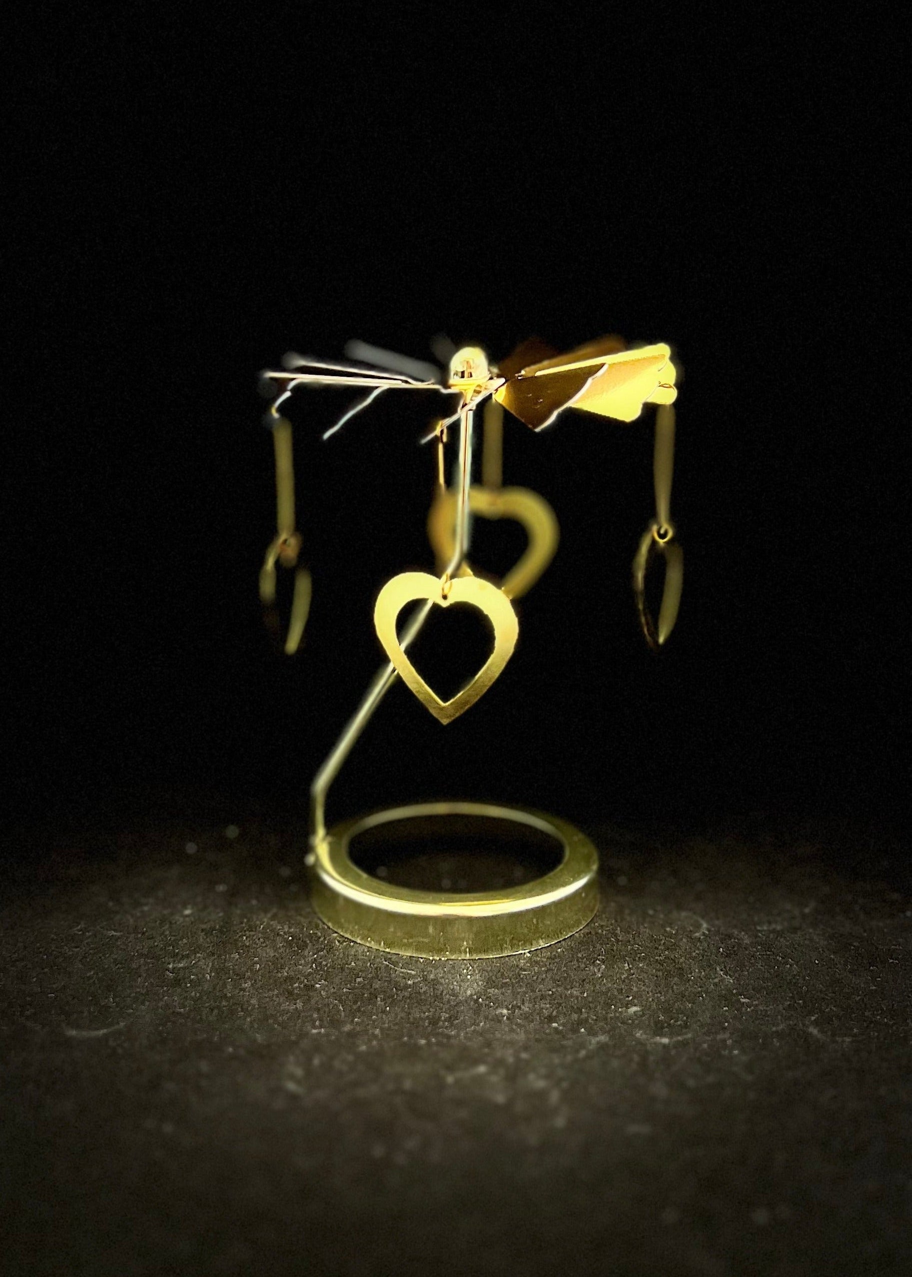 Candle Carousel - The Happy Hearts Small