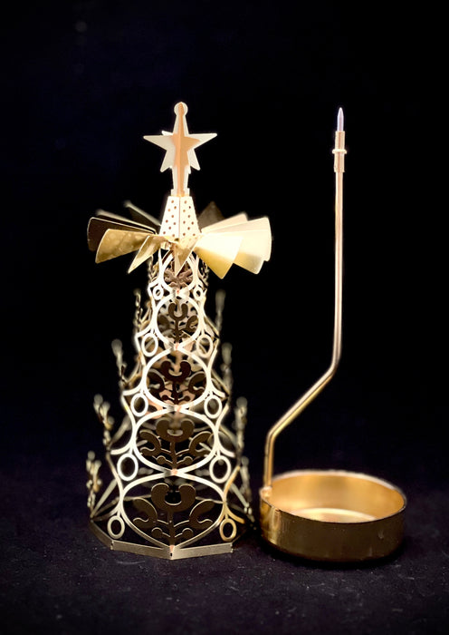 Candle Carousel - The Holly Berry Christmas Tree