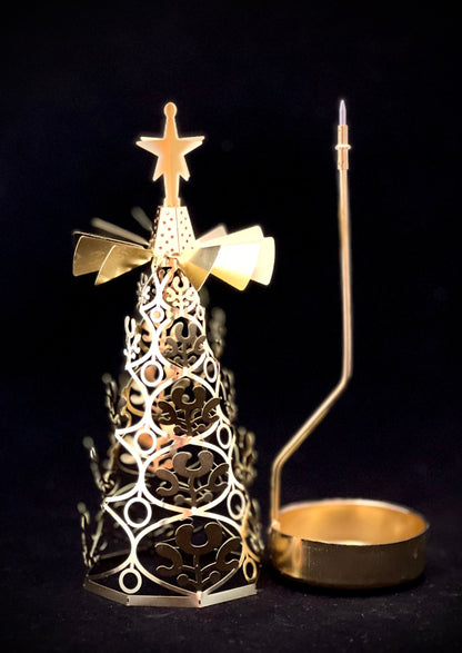 Candle Carousel - The Holly Berry Christmas Tree