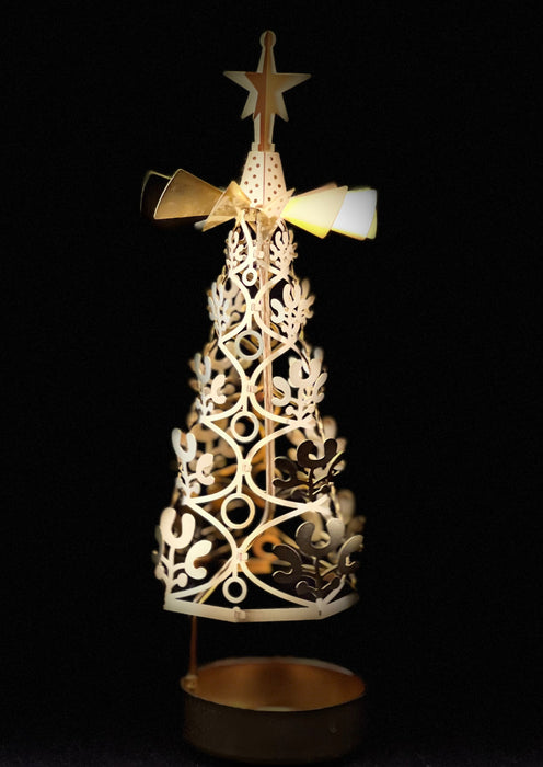 Candle Carousel - The Holly Berry Christmas Tree