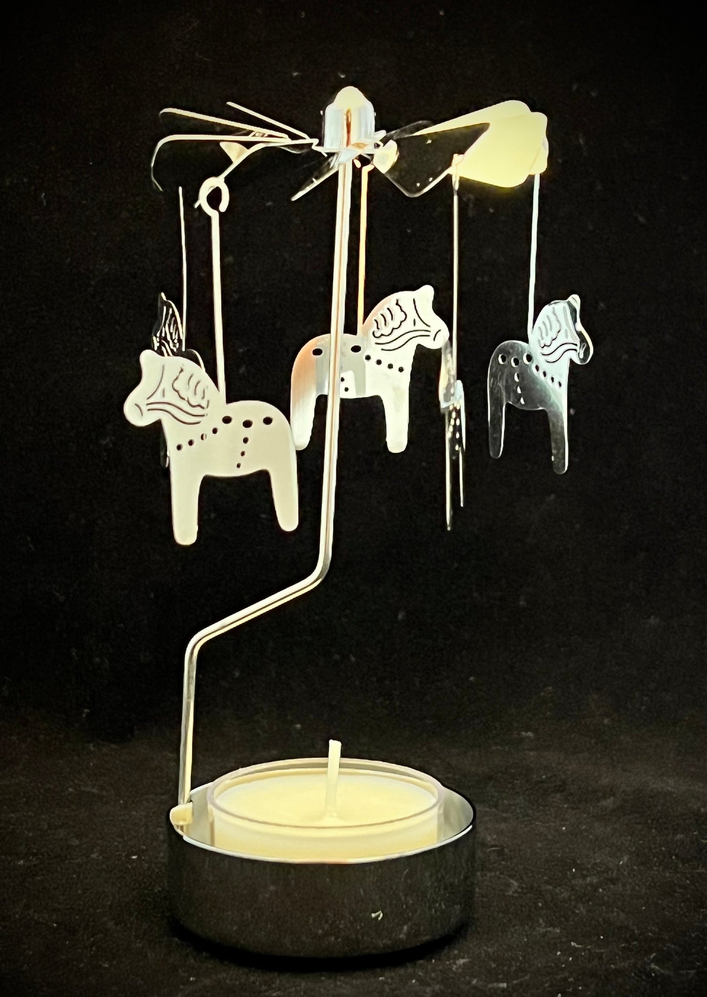 Candle Carousel - The Swedish Horse