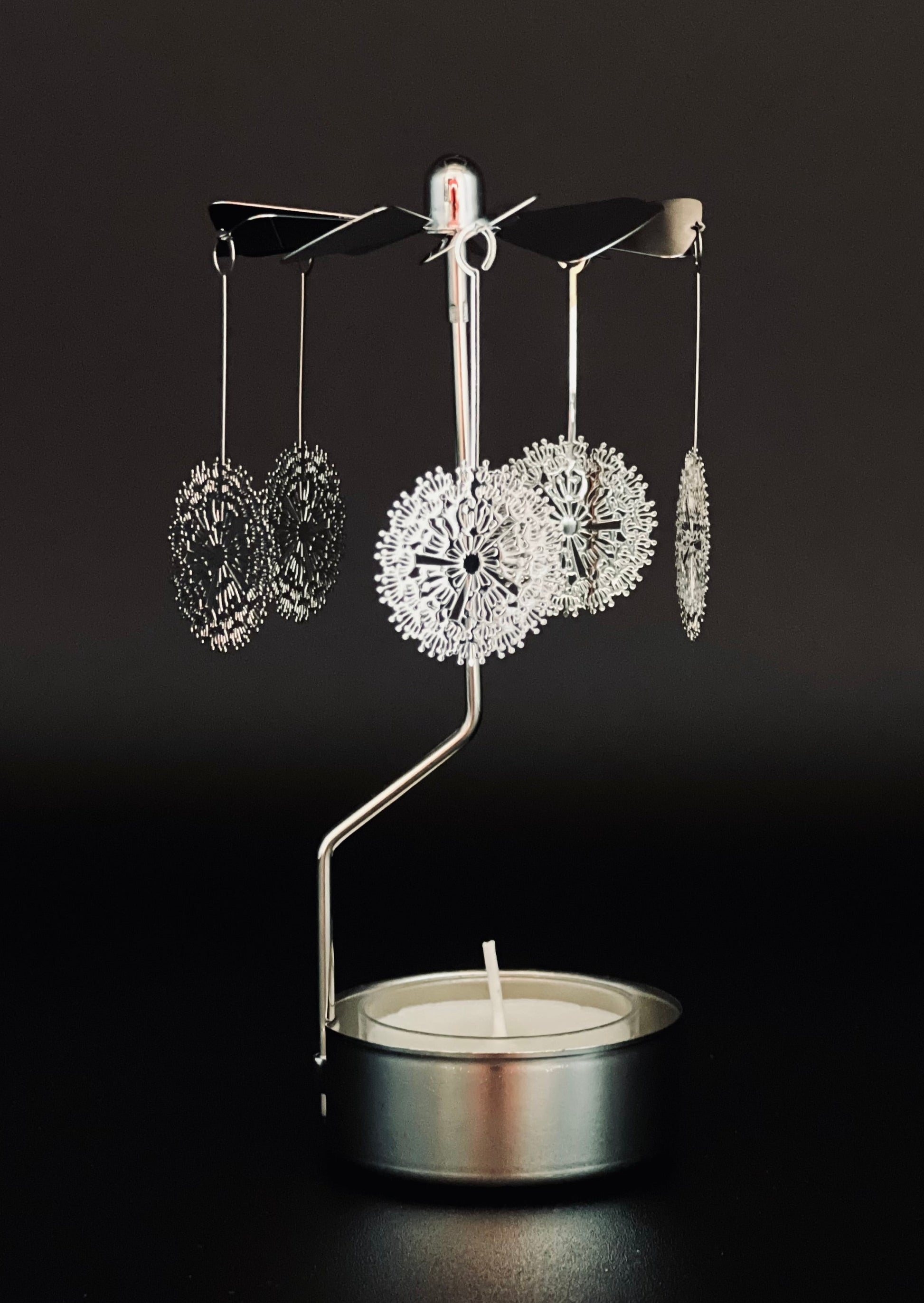 Candle Carousel - The Snow Crystal