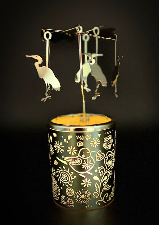 Candle Carousel - The Willowy Crane