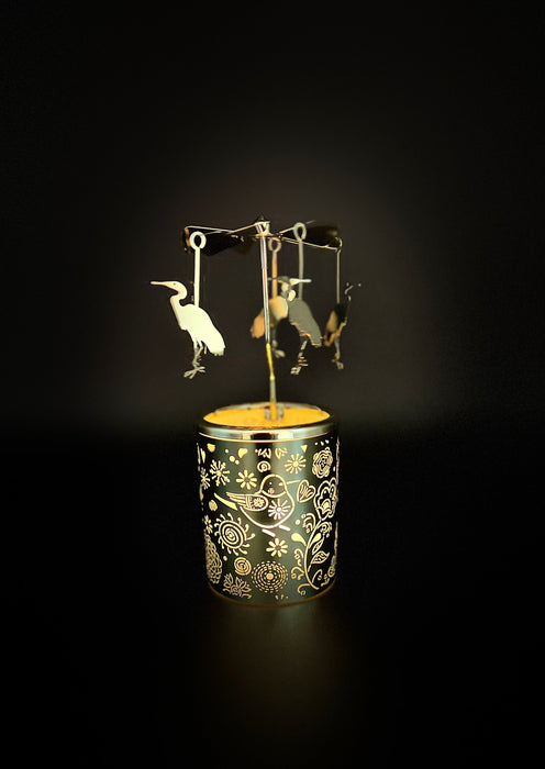 Candle Carousel - The Willowy Crane