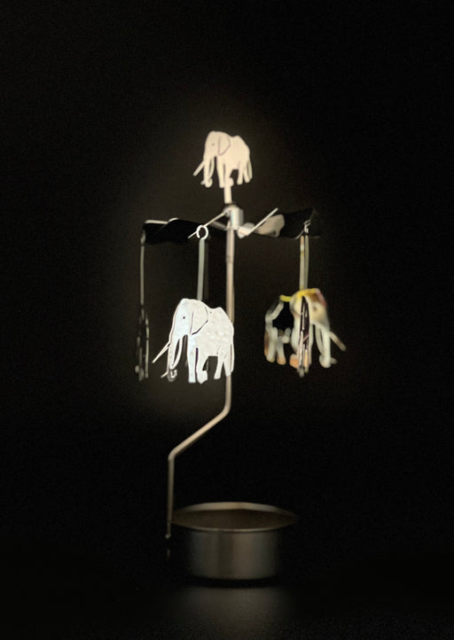 Candle Carousel - The Wise Elephants