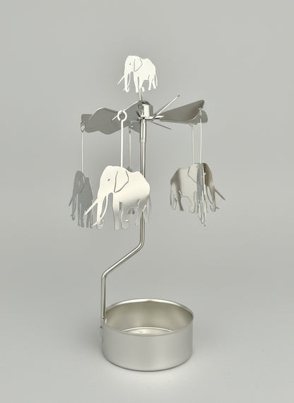 Candle Carousel - The Wise Elephants