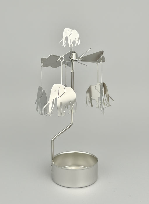Candle Carousel - The Wise Elephants
