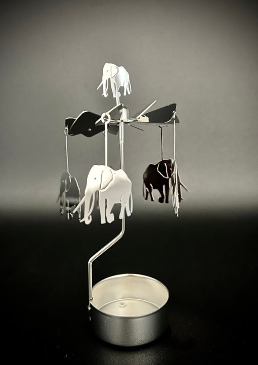 Candle Carousel - The Wise Elephants