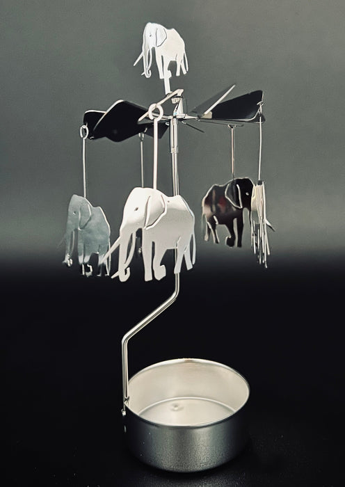 Candle Carousel - The Wise Elephants