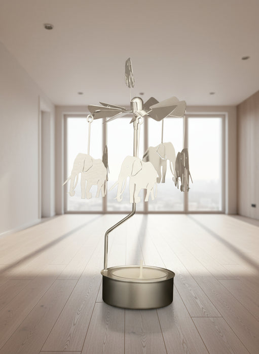 Candle Carousel - The Wise Elephants