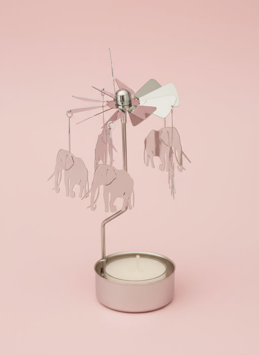 Candle Carousel - The Wise Elephants