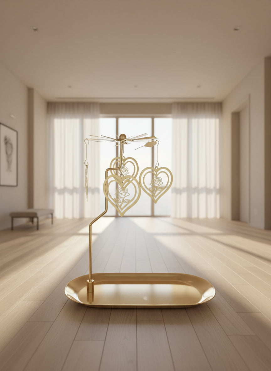 Candle Carousel - The Lovely Rose