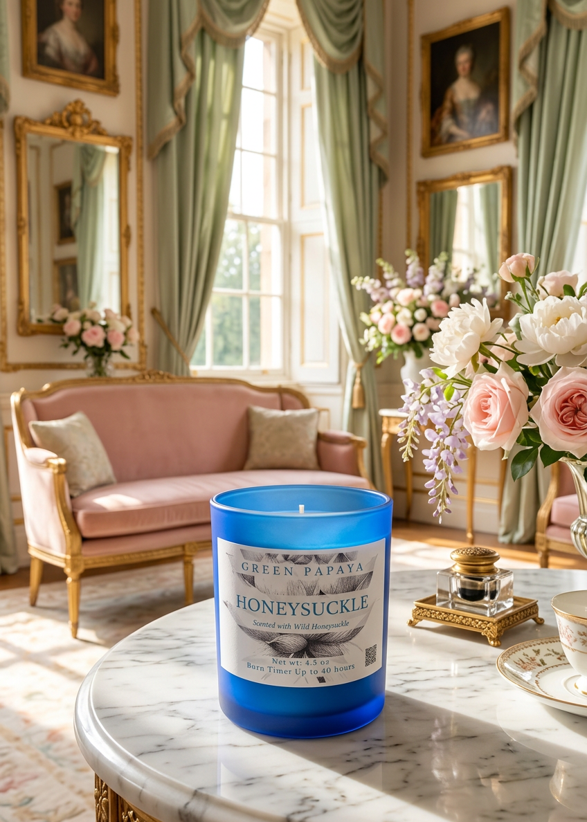 The Honeysuckle Scented Candle (NEW!)