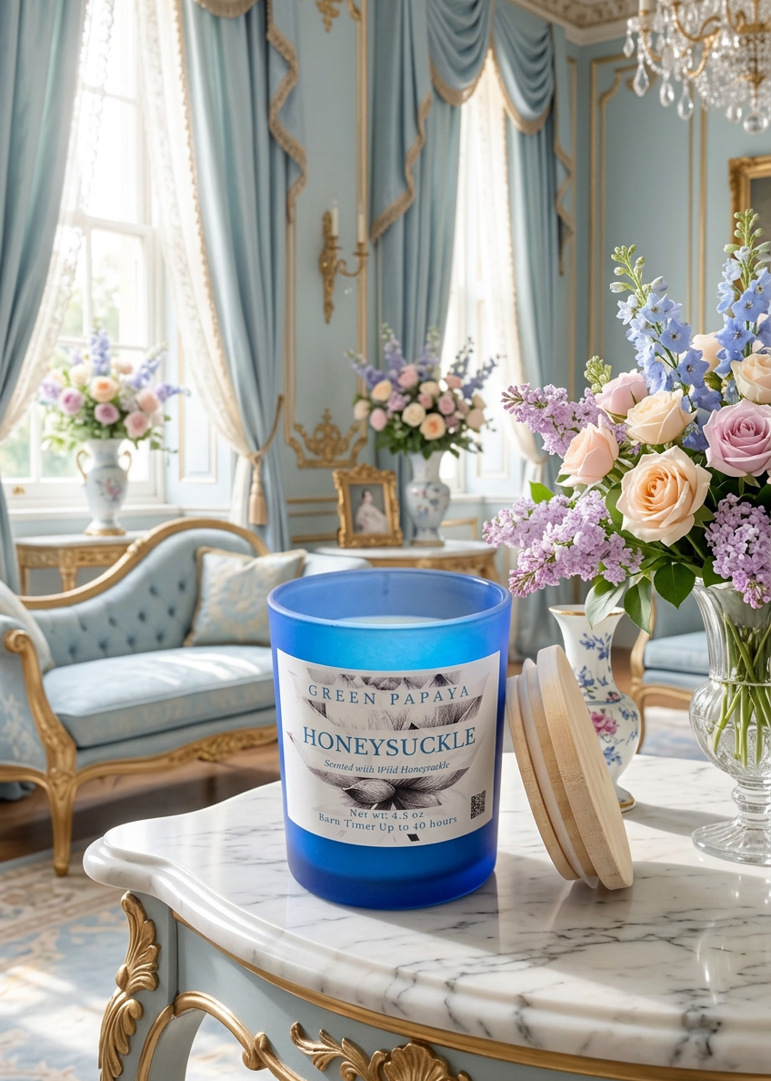 The Honeysuckle Scented Candle (NEW!)