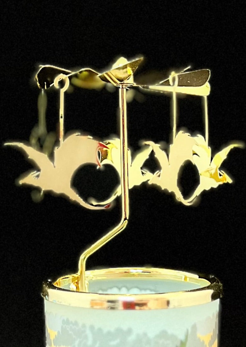 Candle Carousel - The Golden Dragon