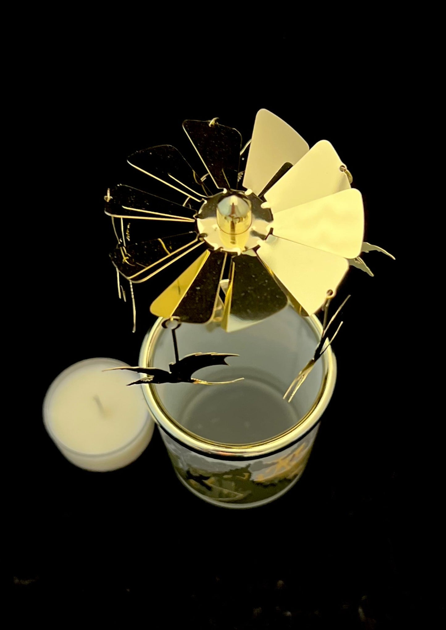 Candle Carousel - The Golden Dragon