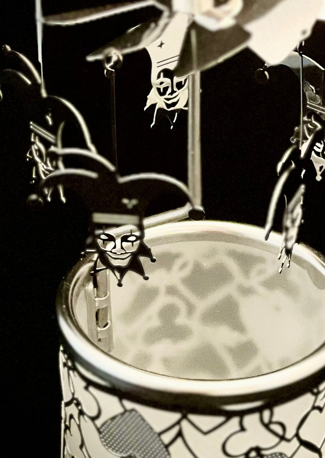 Candle Carousel - The Pixilated Joker