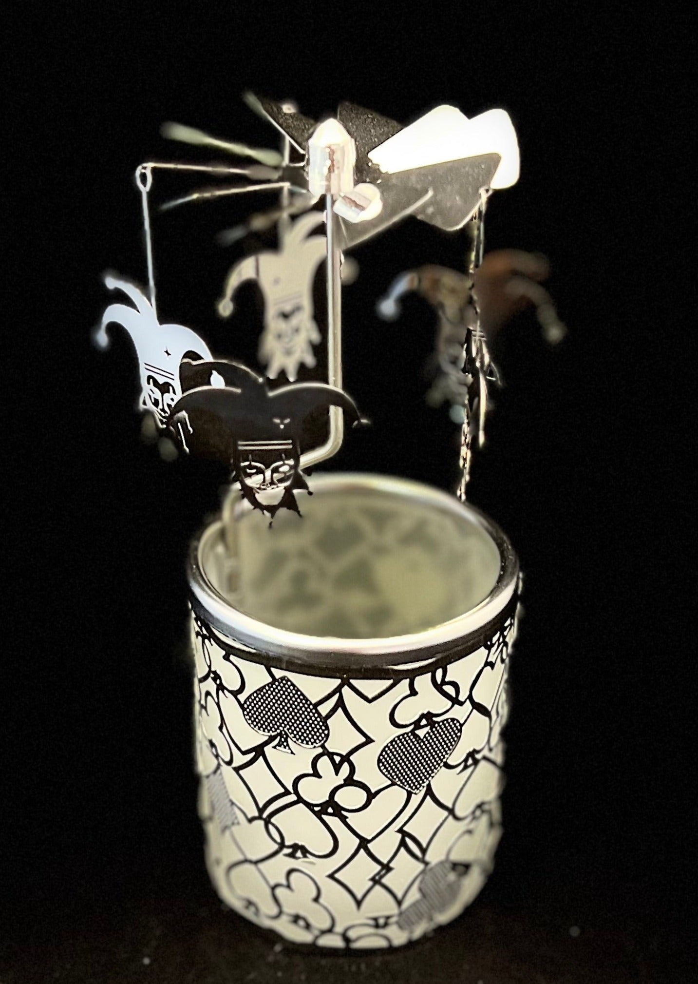 Candle Carousel - The Pixilated Joker