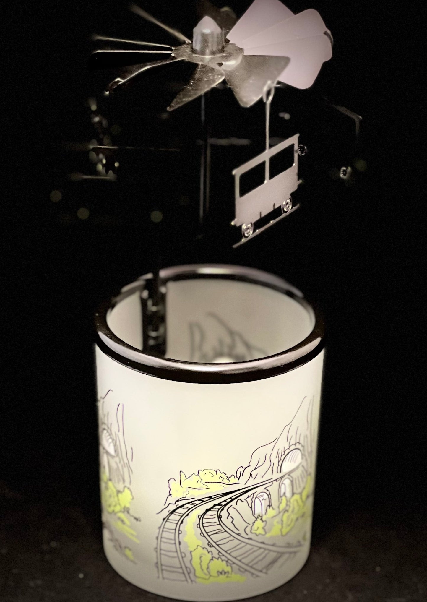 Candle Carousel - The Bygone Train